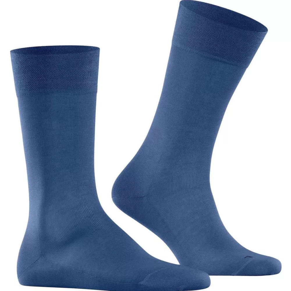 Falke Men's Socks^Blue Sensitive Malaga Socks