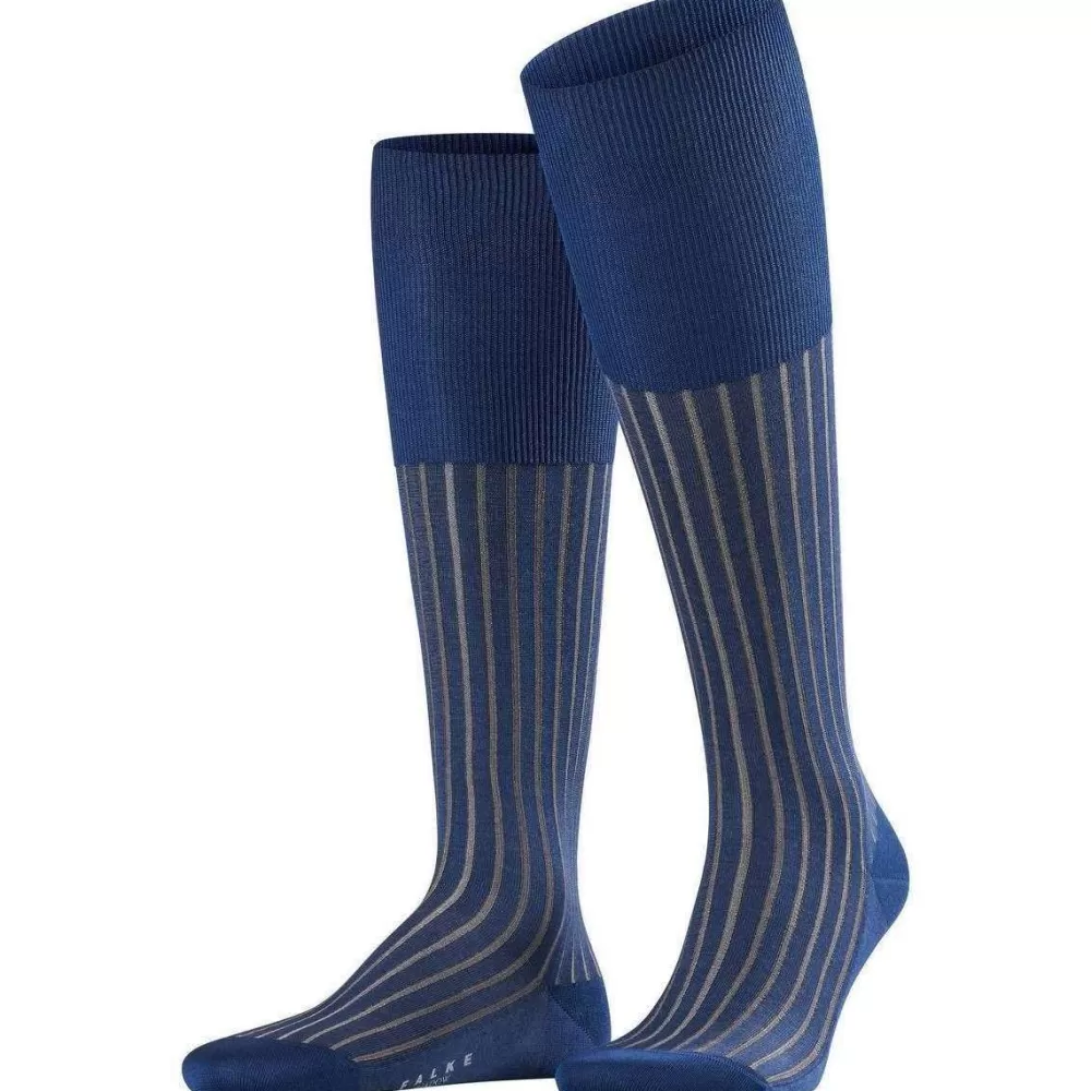 Falke Men's Socks^Blue Shadow Knee High Socks