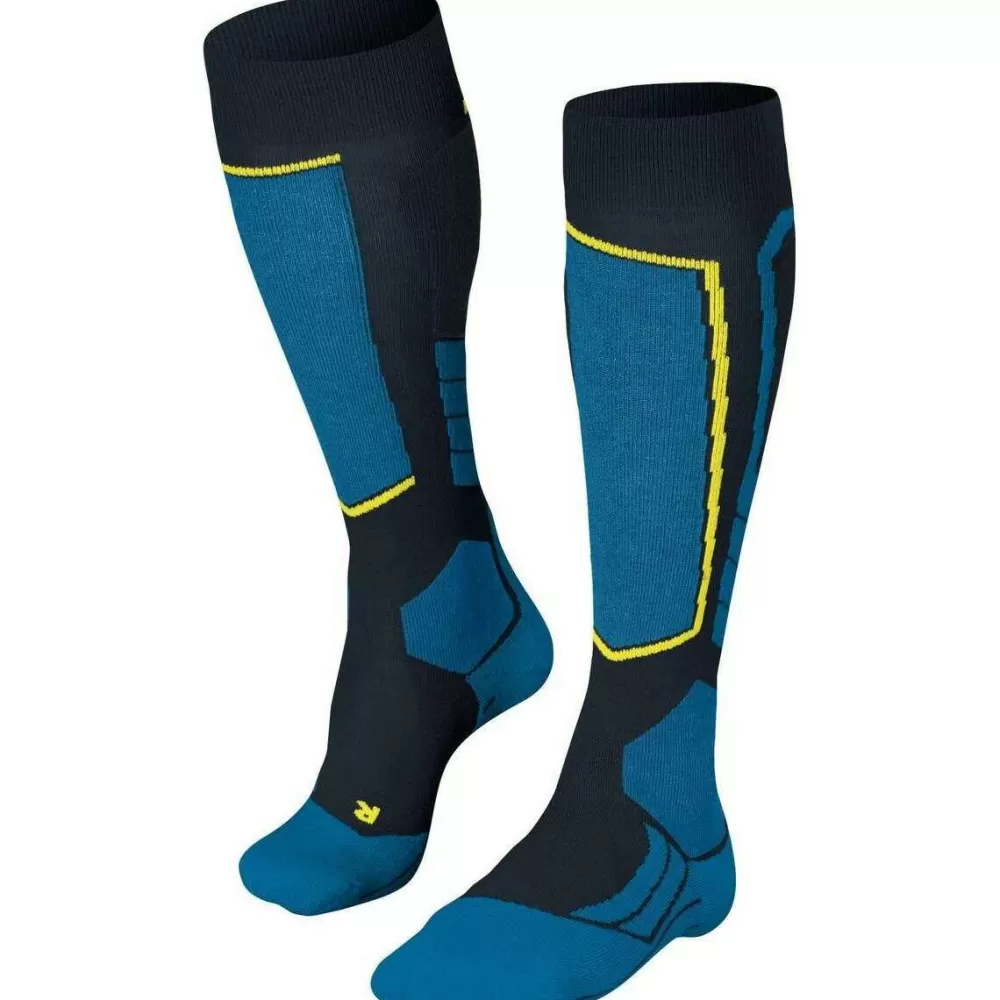 Falke Men's Socks^Blue Sk2 Intermediate Knee High Socks