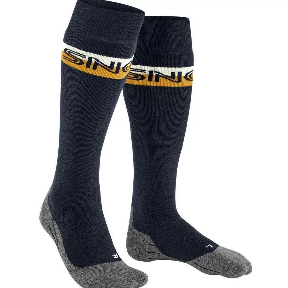 Falke Men's Socks^Blue Sk2 Intermediate Skiing Knee High Socks