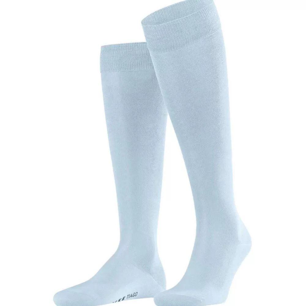 Falke Men's Socks^Blue Tiago Knee High Socks