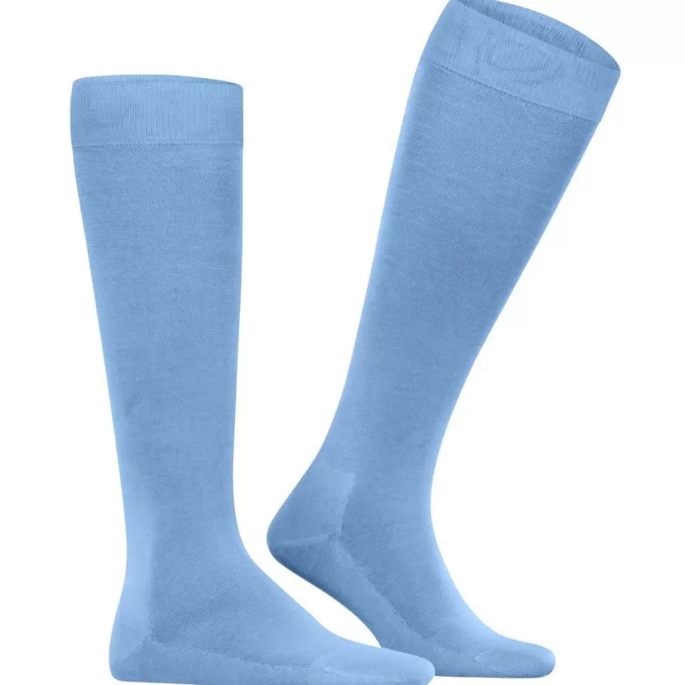 Falke Men's Socks^Blue Tiago Knee High Socks