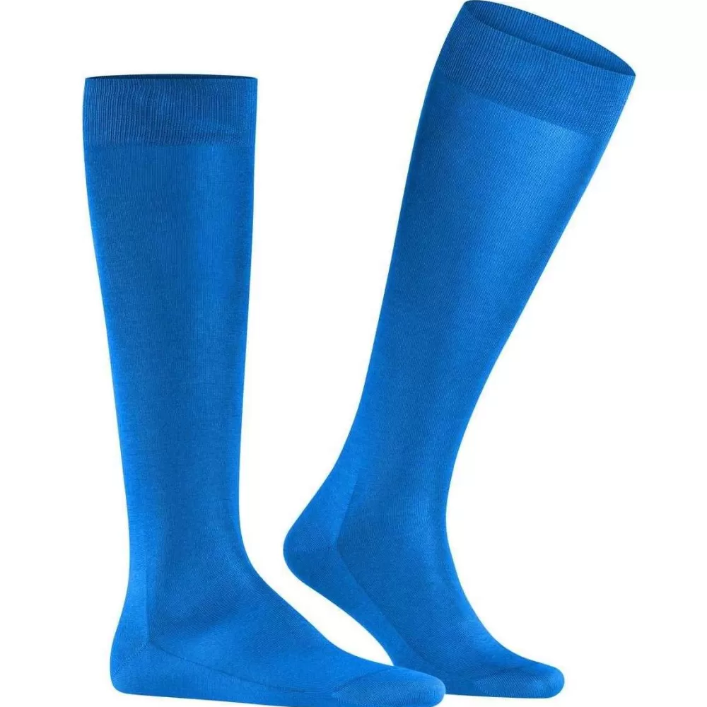 Falke Men's Socks^Blue Tiago Knee High Socks