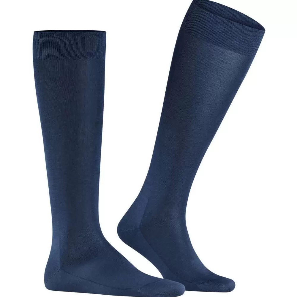 Falke Men's Socks^Blue Tiago Knee High Socks