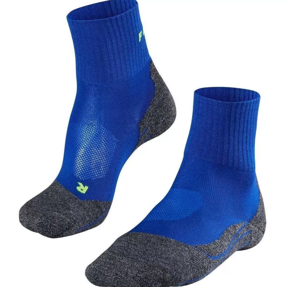 Falke Men's Socks^Blue Trekking 2 Cool Short Socks