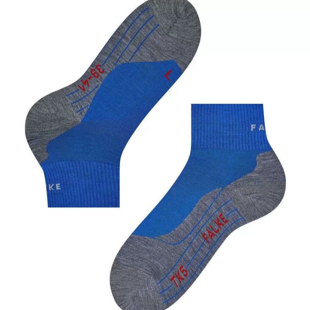 Falke Men's Socks^Blue Trekking 5 Short Socks