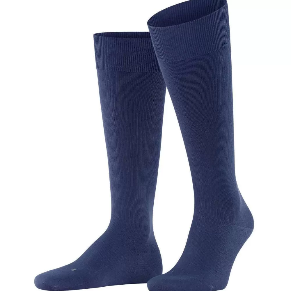 Falke Men's Socks^Blue Ultra Energizing W3 Knee High Socks