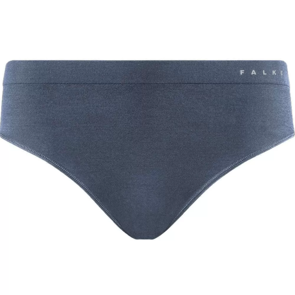 Falke Women's Underwear^Blue Wool Tech Light Panties