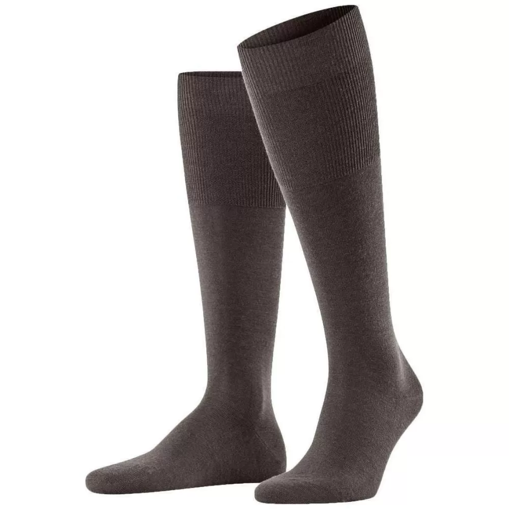 Falke Men's Socks^Brown Airport Knee-High Socks
