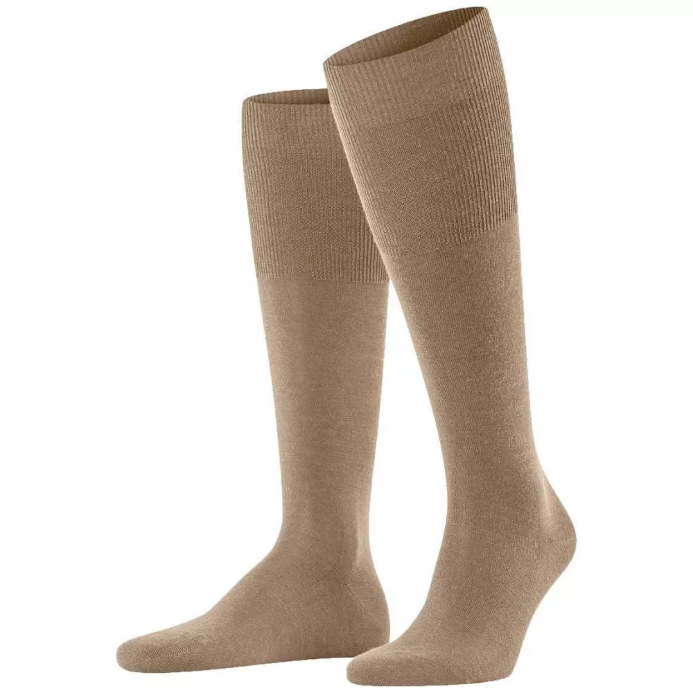 Falke Men's Socks^Brown Airport Knee-High Socks