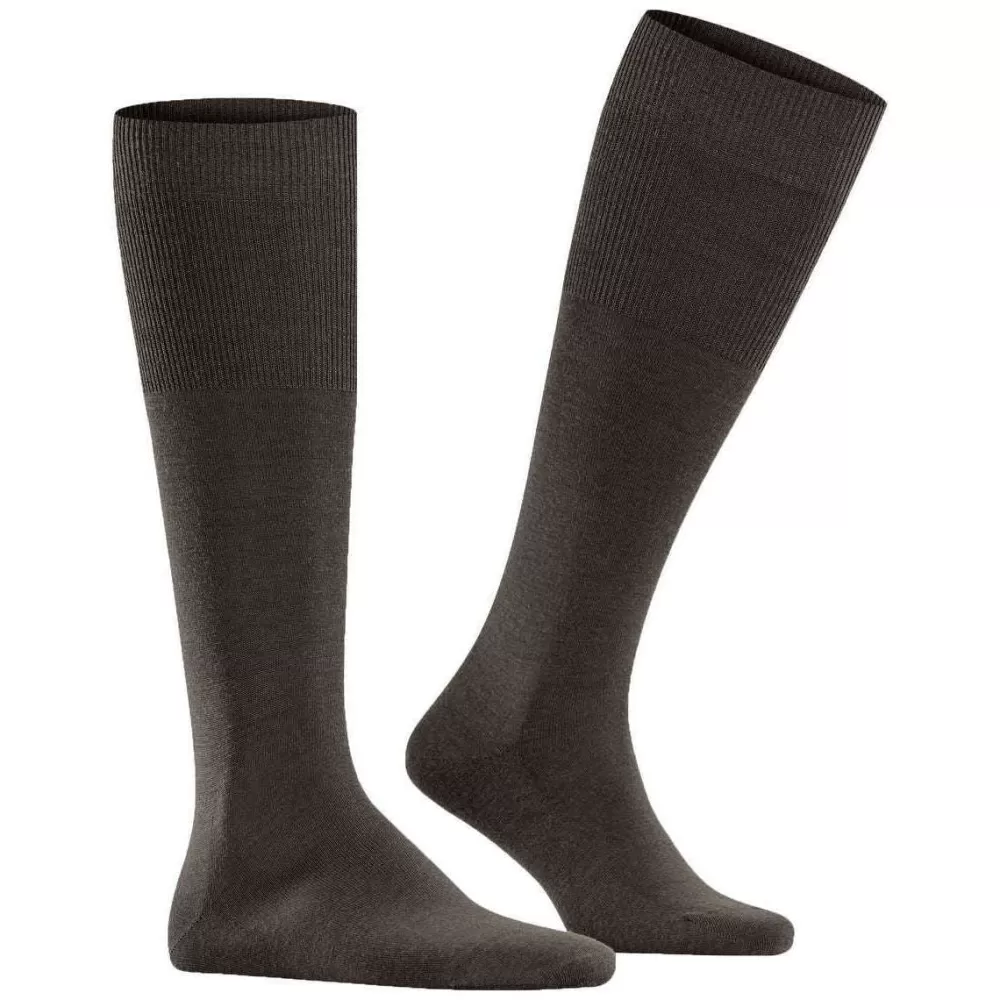 Falke Men's Socks^Brown Airport Knee-High Socks