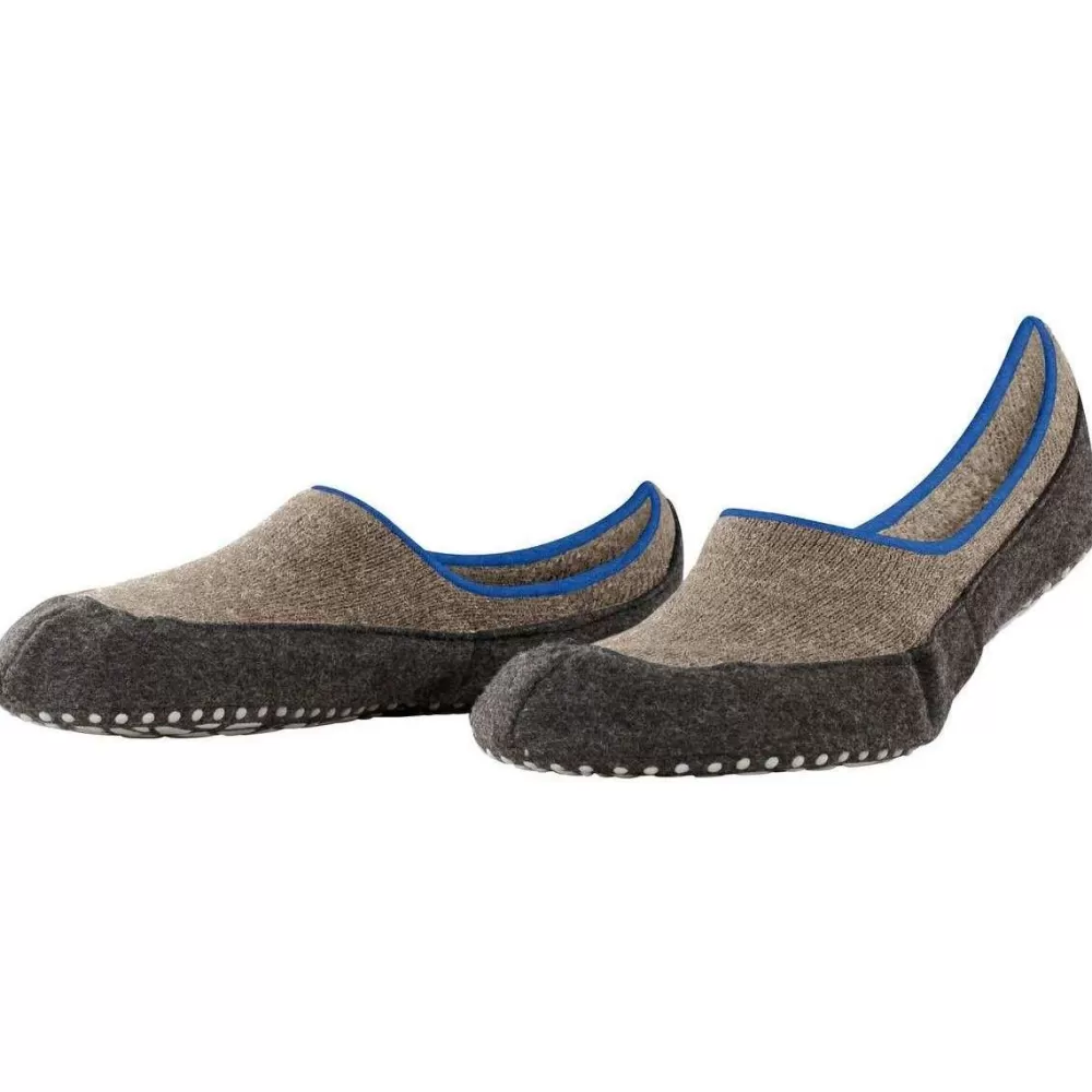 Falke Men's Socks^Brown Cosyshoe Sneaker Socks