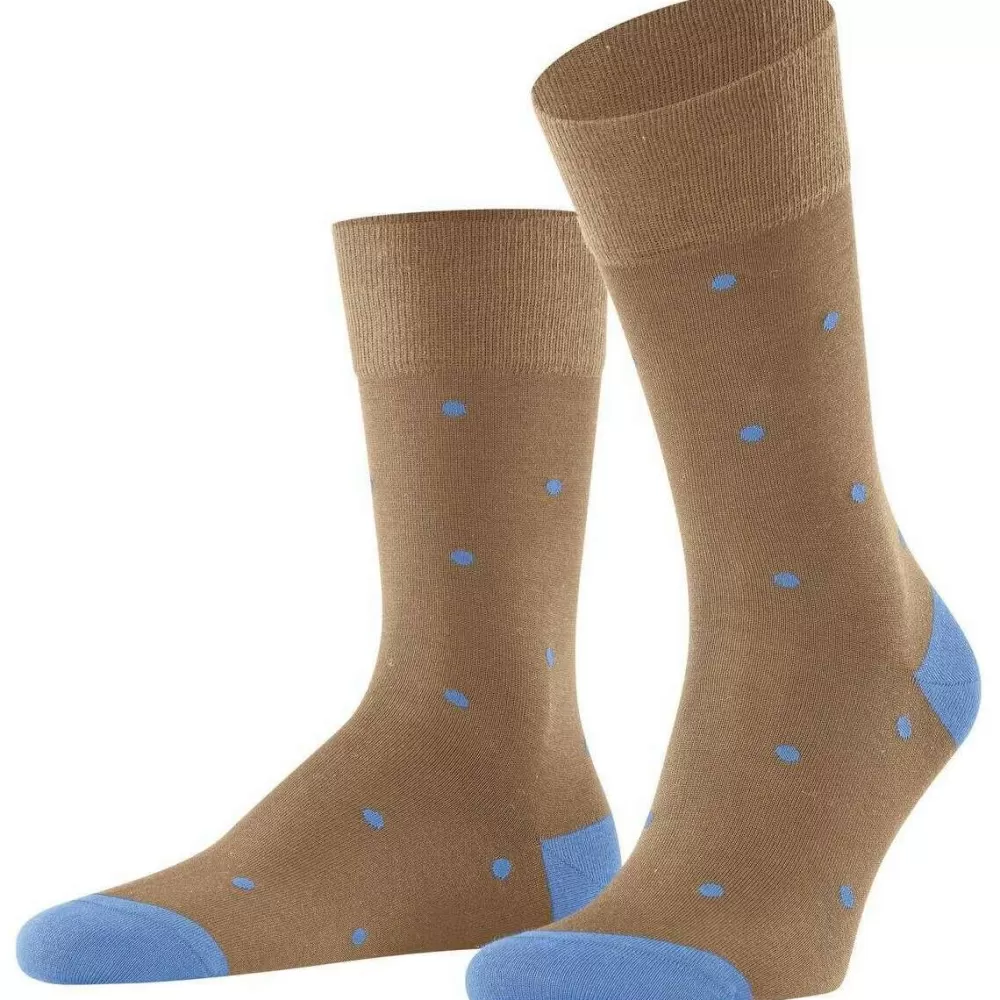 Falke Men's Socks^Brown Dot Socks