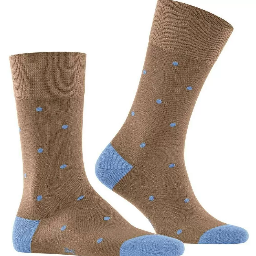 Falke Men's Socks^Brown Dot Socks