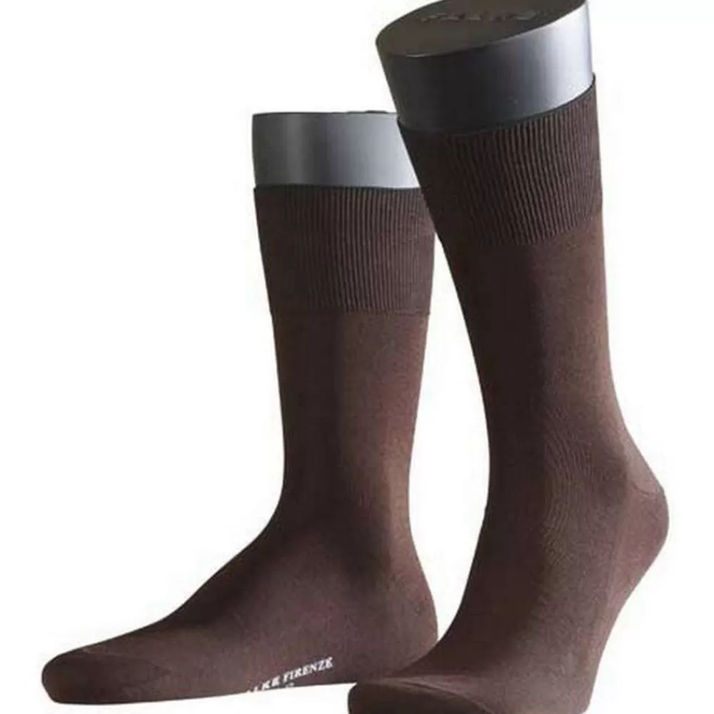 Falke Men's Socks^Brown Firenze Socks