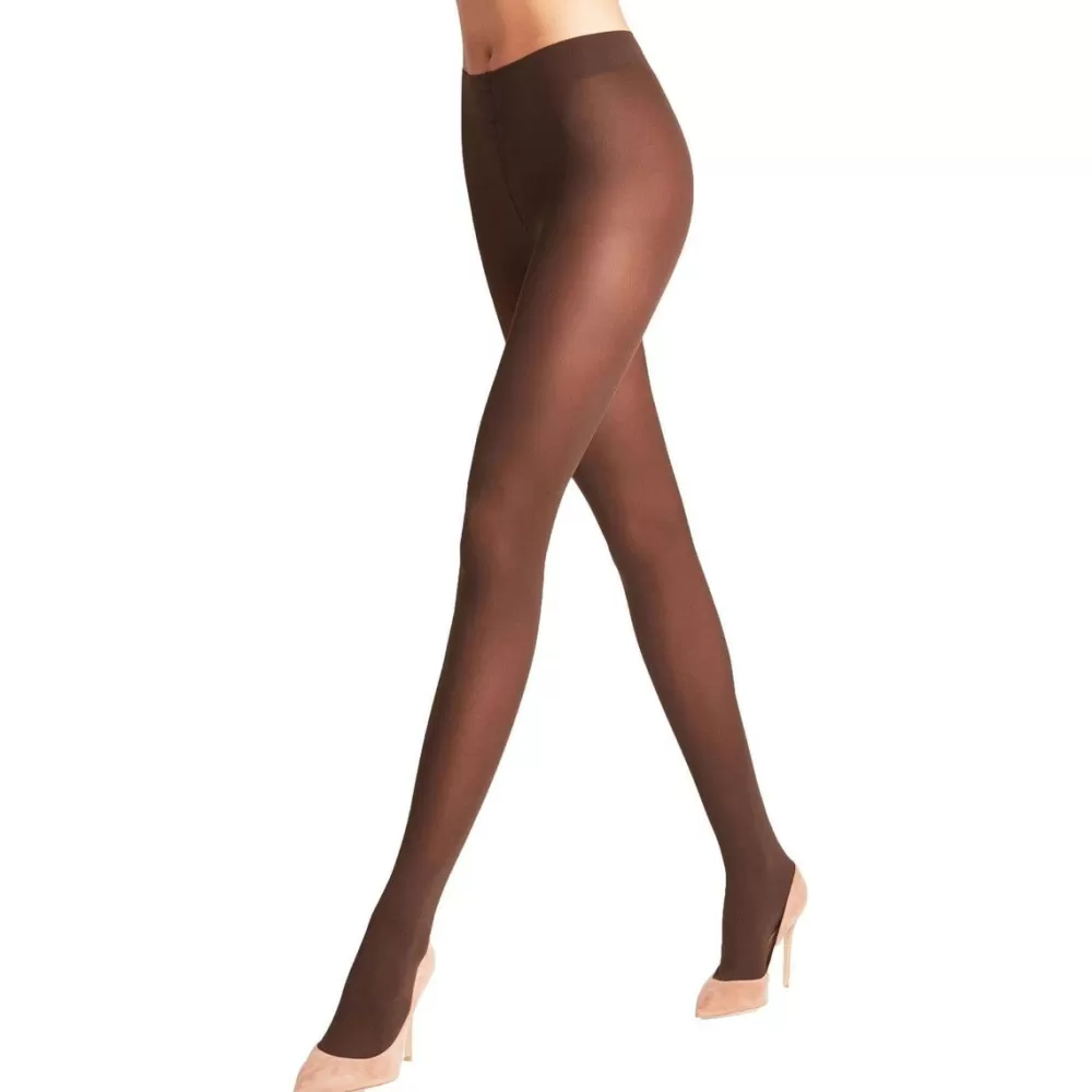 Falke Tights^Brown Pure Matt 50 Deiner Tights