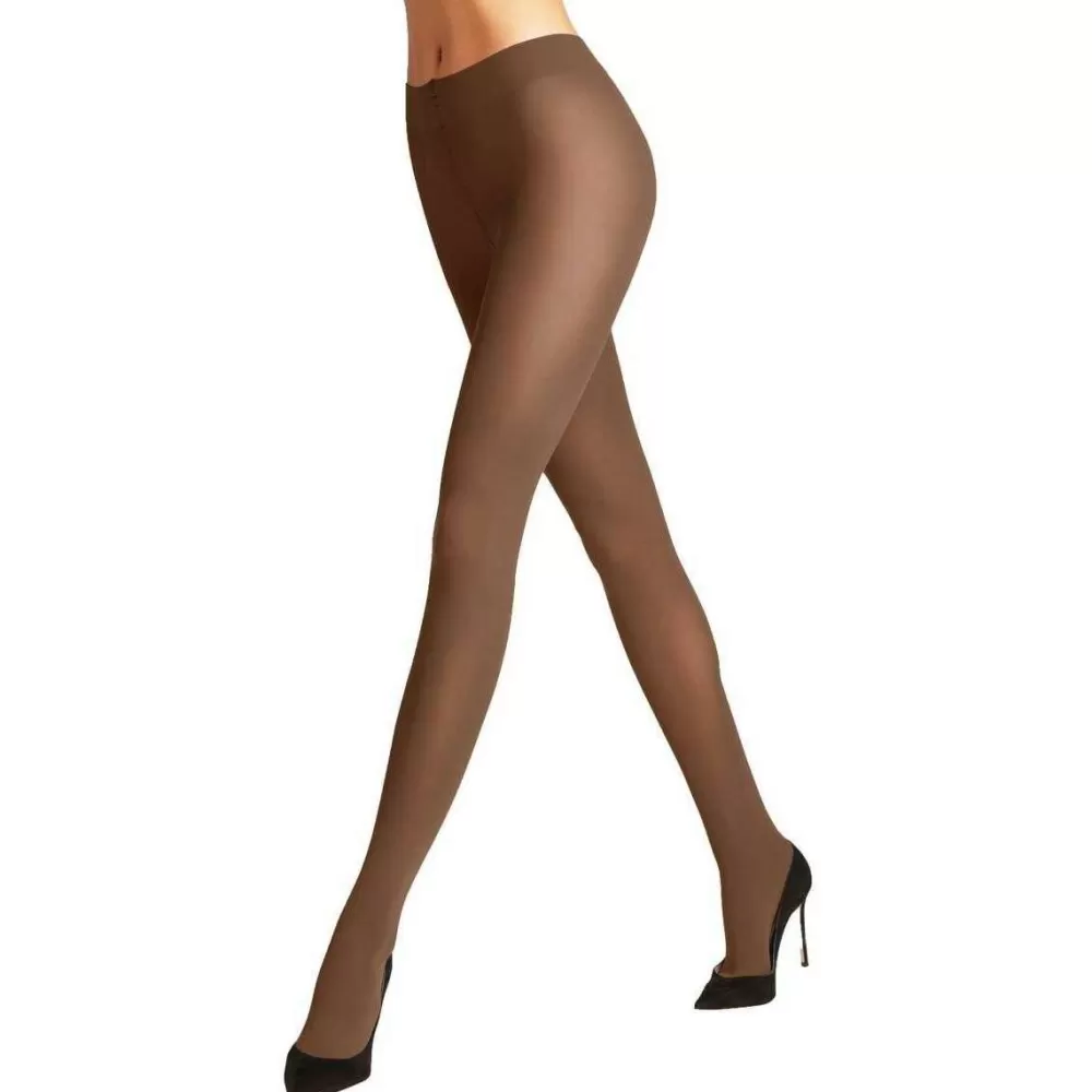 Falke Tights^Brown Pure Matt 50 Denier Tights