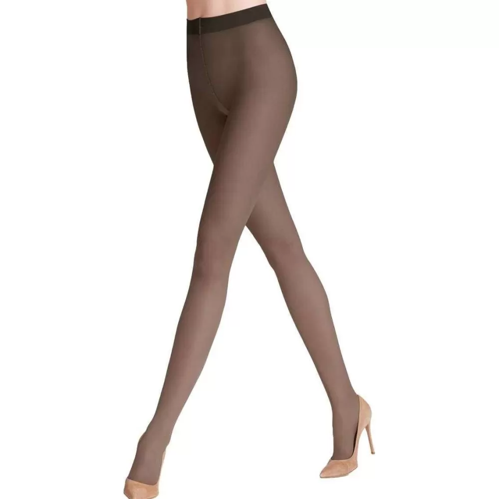 Falke Tights^Brown Pure Matt 20 Denier Tights