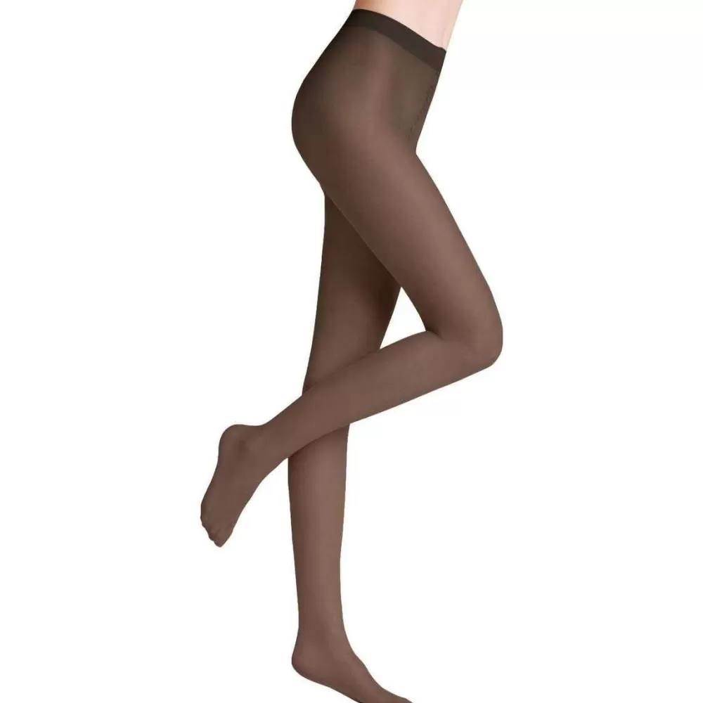 Falke Tights^Brown Pure Matt 20 Denier Tights