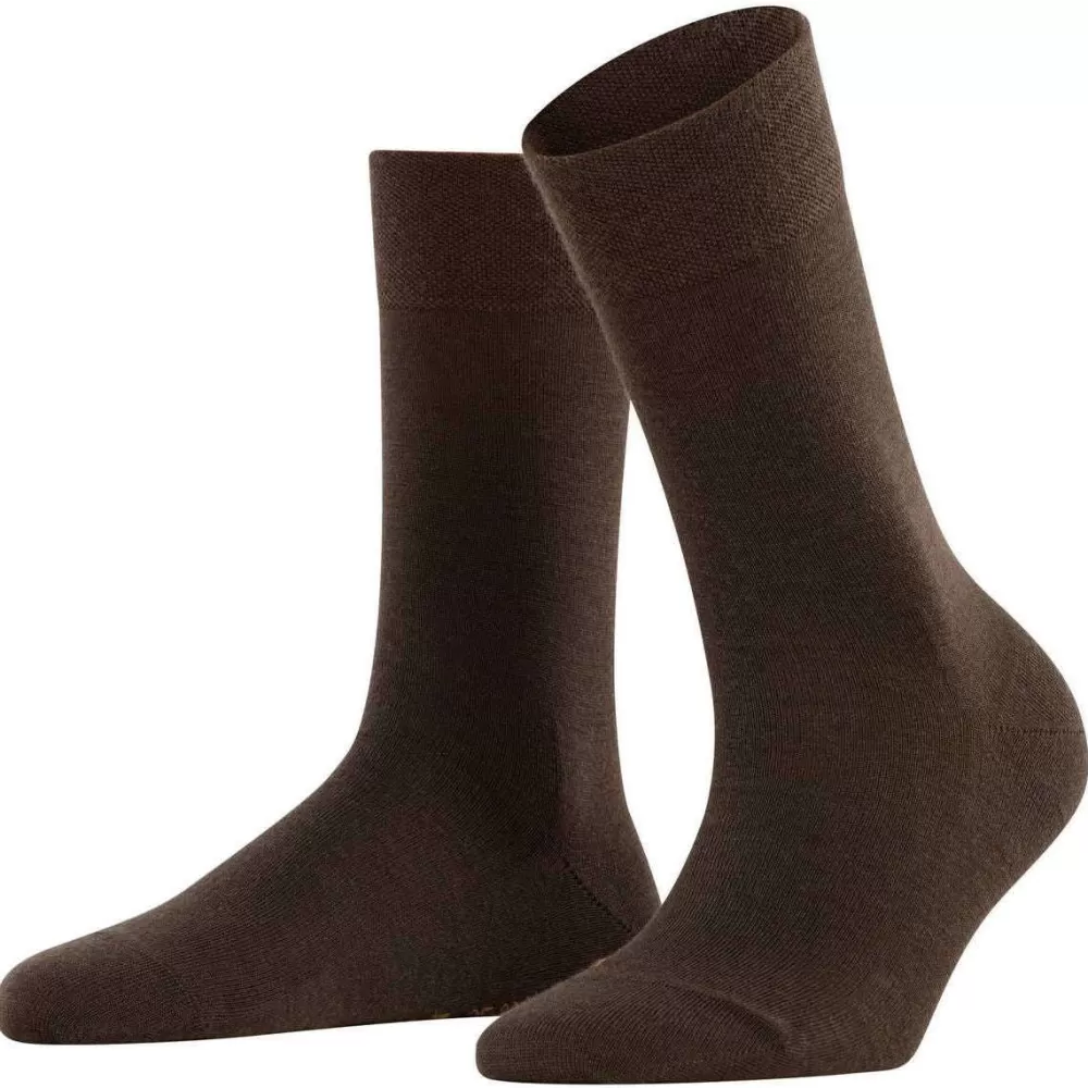 Falke Women's Socks^Brown Sensitive Berlin Socks