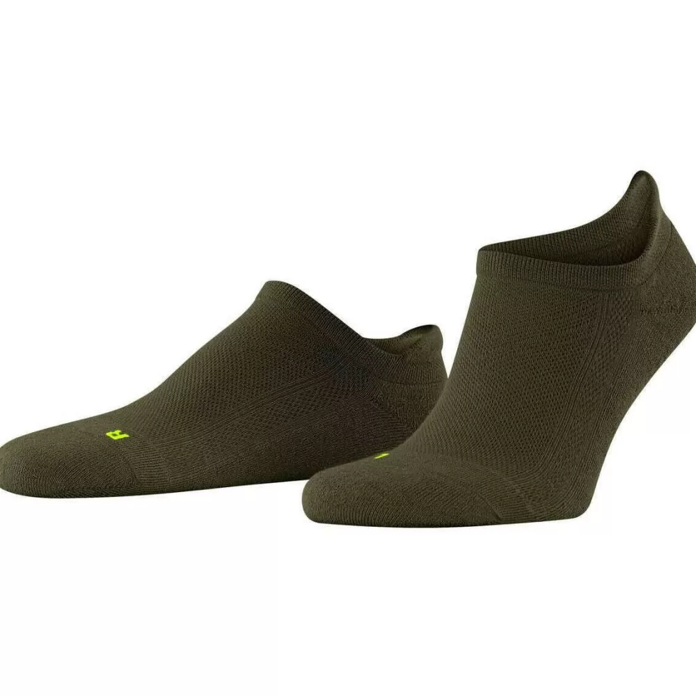 Falke Men's Socks^Green Cool Kick Sneaker Socks