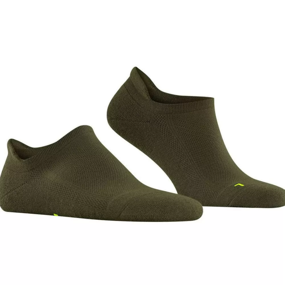 Falke Men's Socks^Green Cool Kick Sneaker Socks