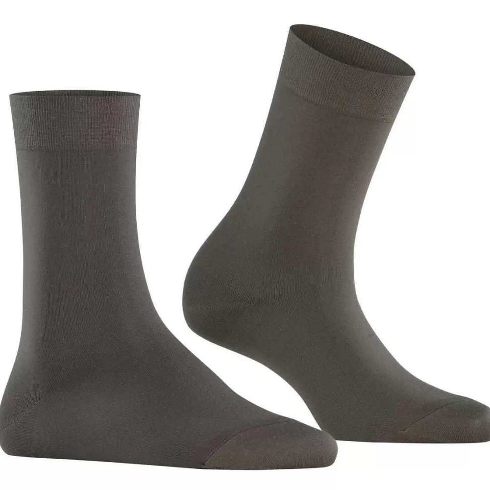 Falke Women's Socks^Green Cotton Touch Socks