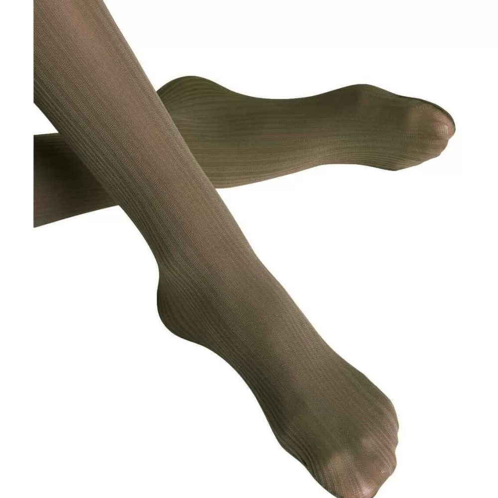 Falke Tights^Green Prime Rib 60 Denier Tights