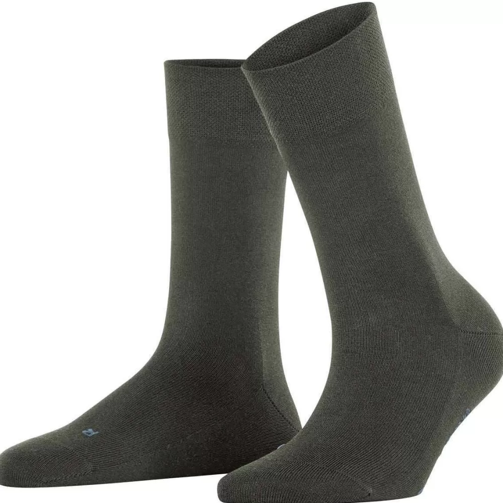 Falke Women's Socks^Green Sensitive New York Socks