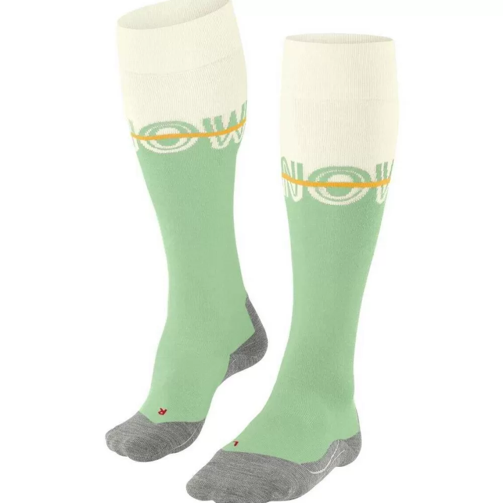 Falke Women's Socks^Green Sk4 Advance Skiing Knee High Socks