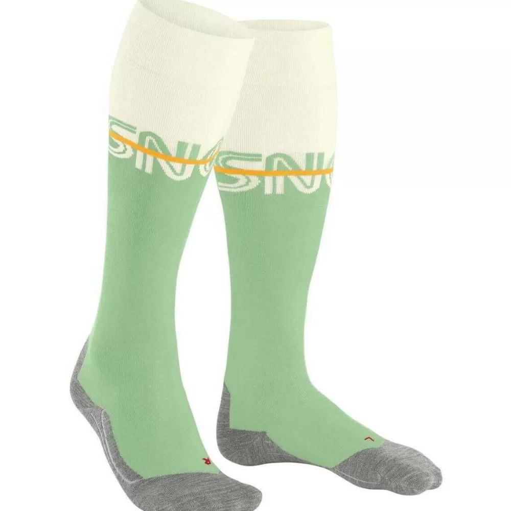 Falke Women's Socks^Green Sk4 Advance Skiing Knee High Socks