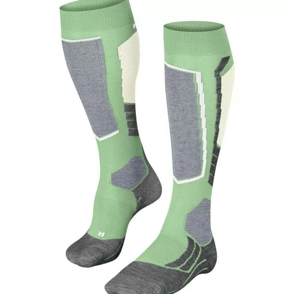 Falke Women's Socks^Green Sk2 Intermediate Knee High Socks