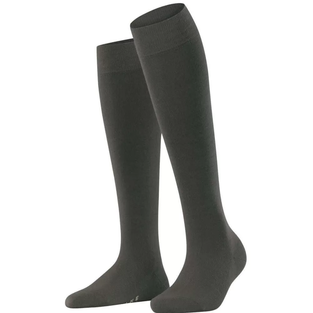 Falke Women's Socks^Green Softmerino Knee High Socks