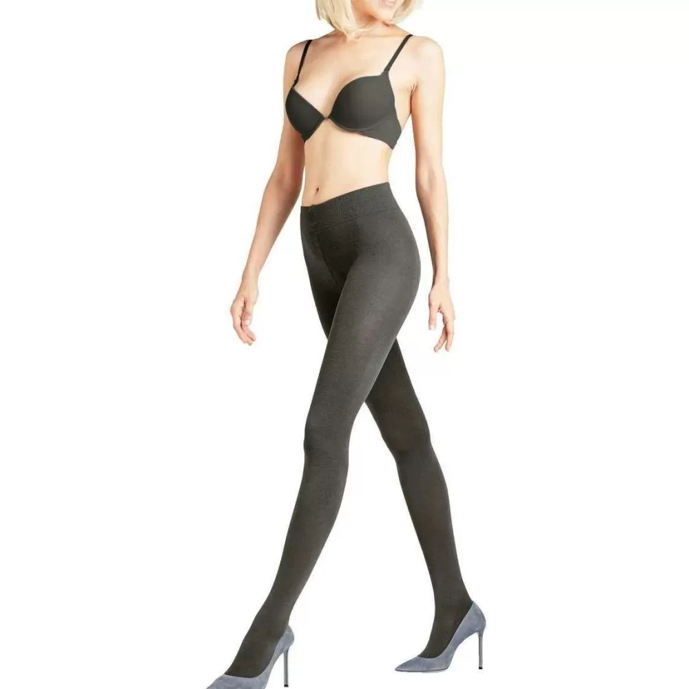Falke Tights^Green Softmerino Tights