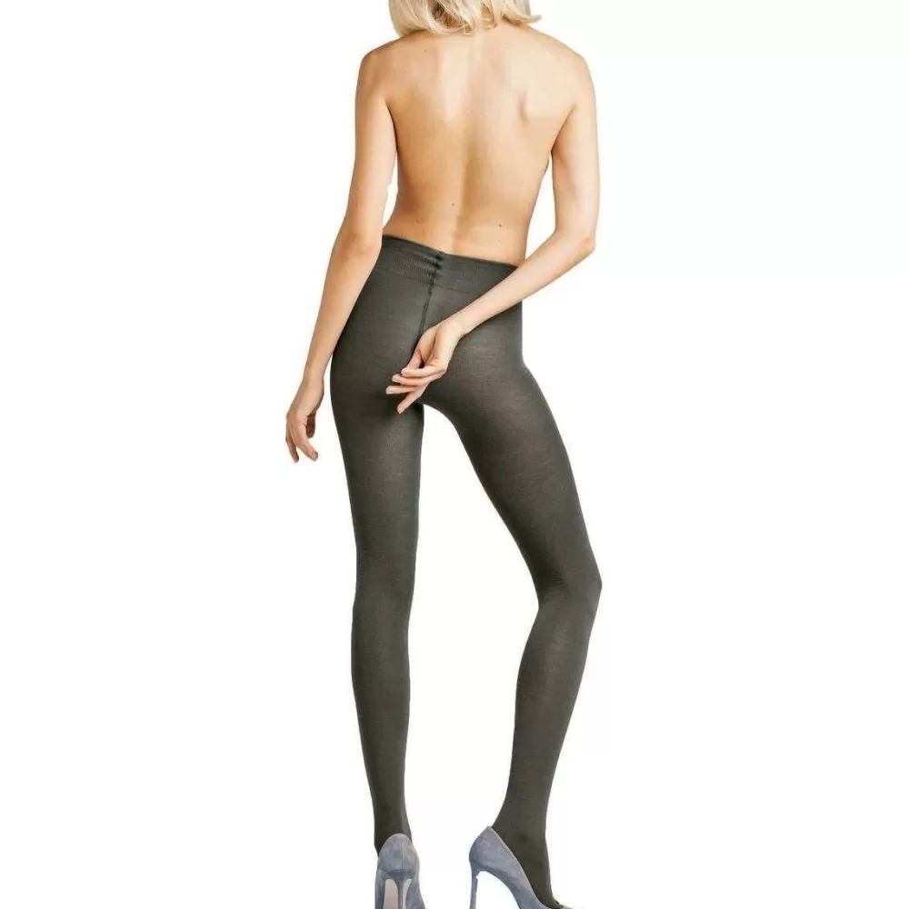 Falke Tights^Green Softmerino Tights