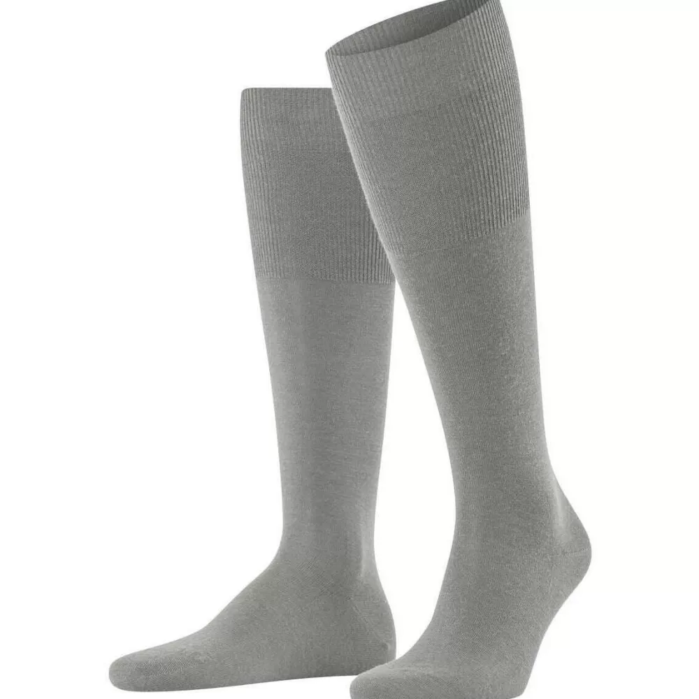 Falke Men's Socks^Grey Airport Knee High Socks