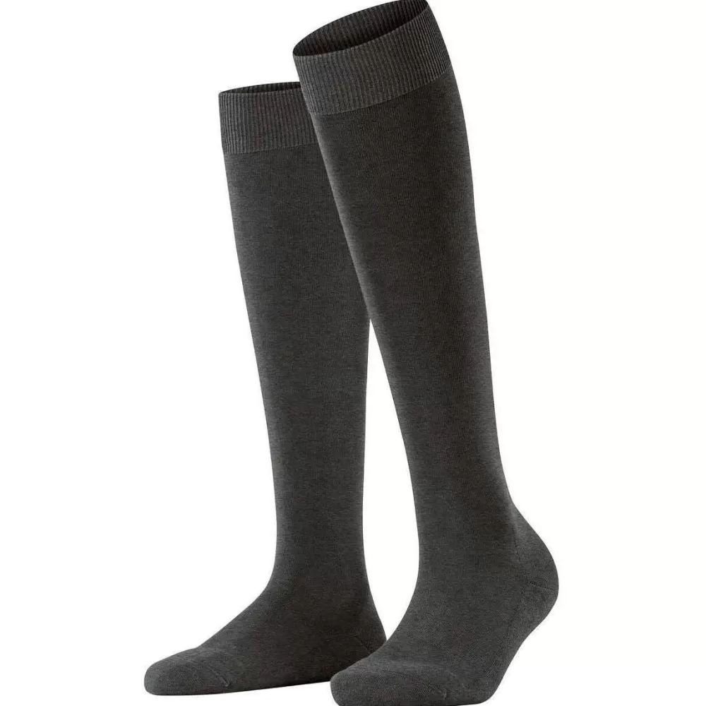 Falke Women's Socks^Grey Climawool Knee High Socks