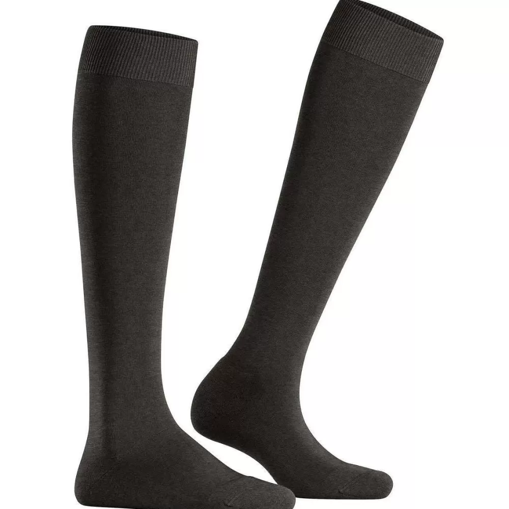 Falke Women's Socks^Grey Climawool Knee High Socks