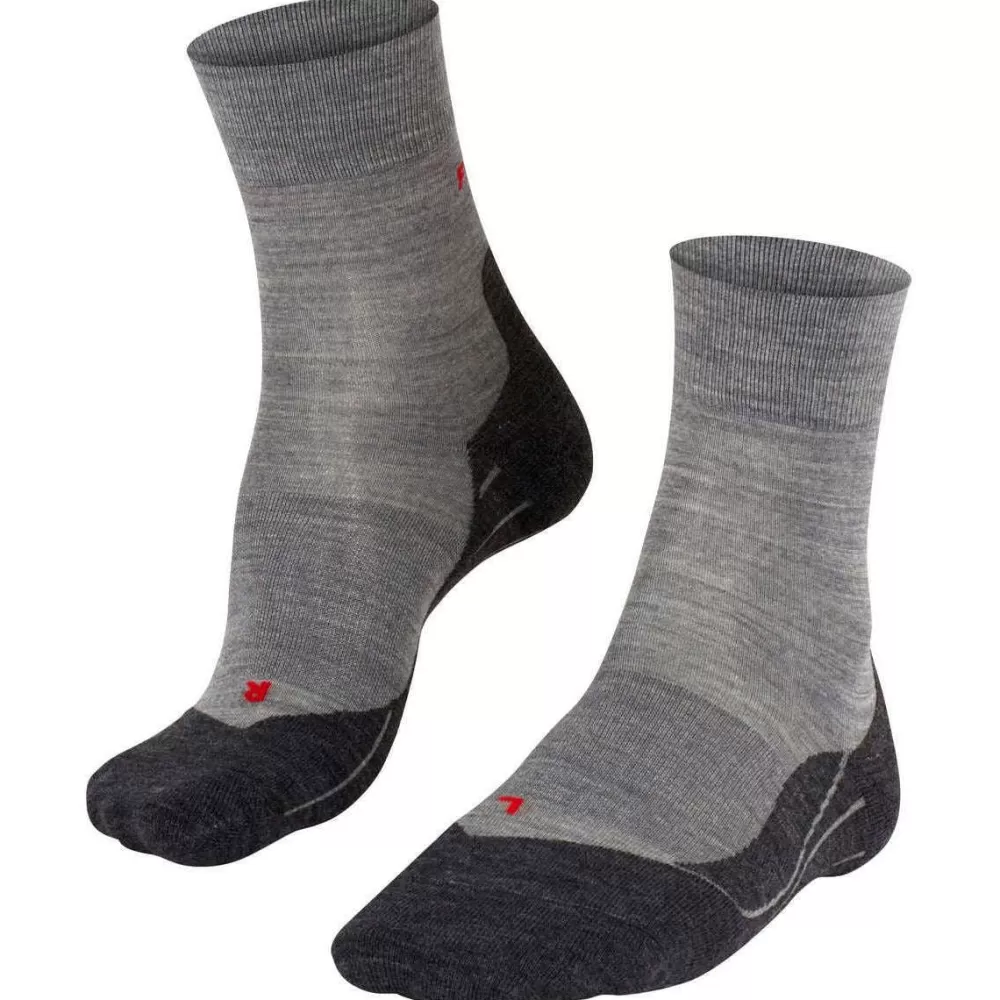 Falke Women's Socks^Grey Ru4 Endurance Wool Socks