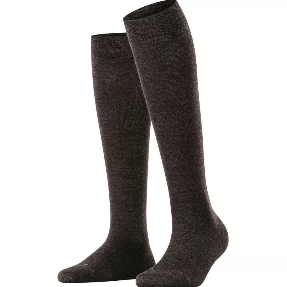 Falke Women's Socks^Grey Sensitive Berlin Knee High Socks