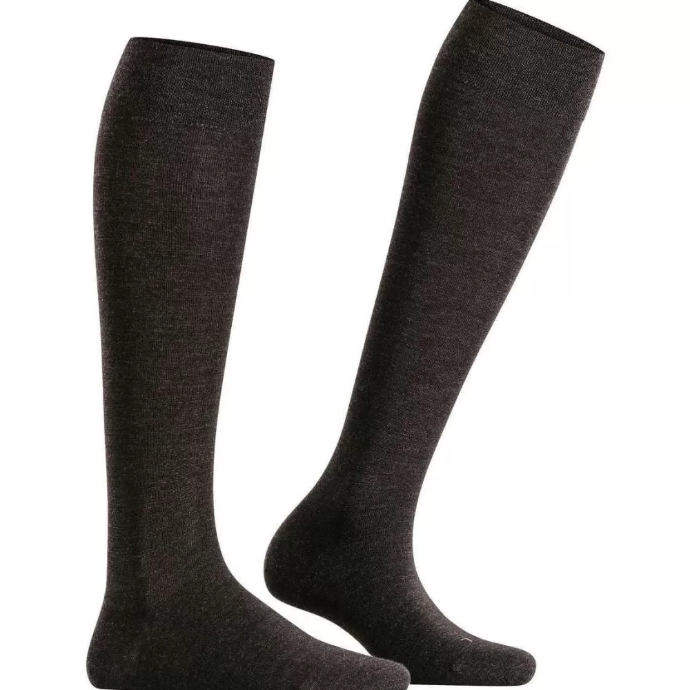 Falke Women's Socks^Grey Sensitive Berlin Knee High Socks