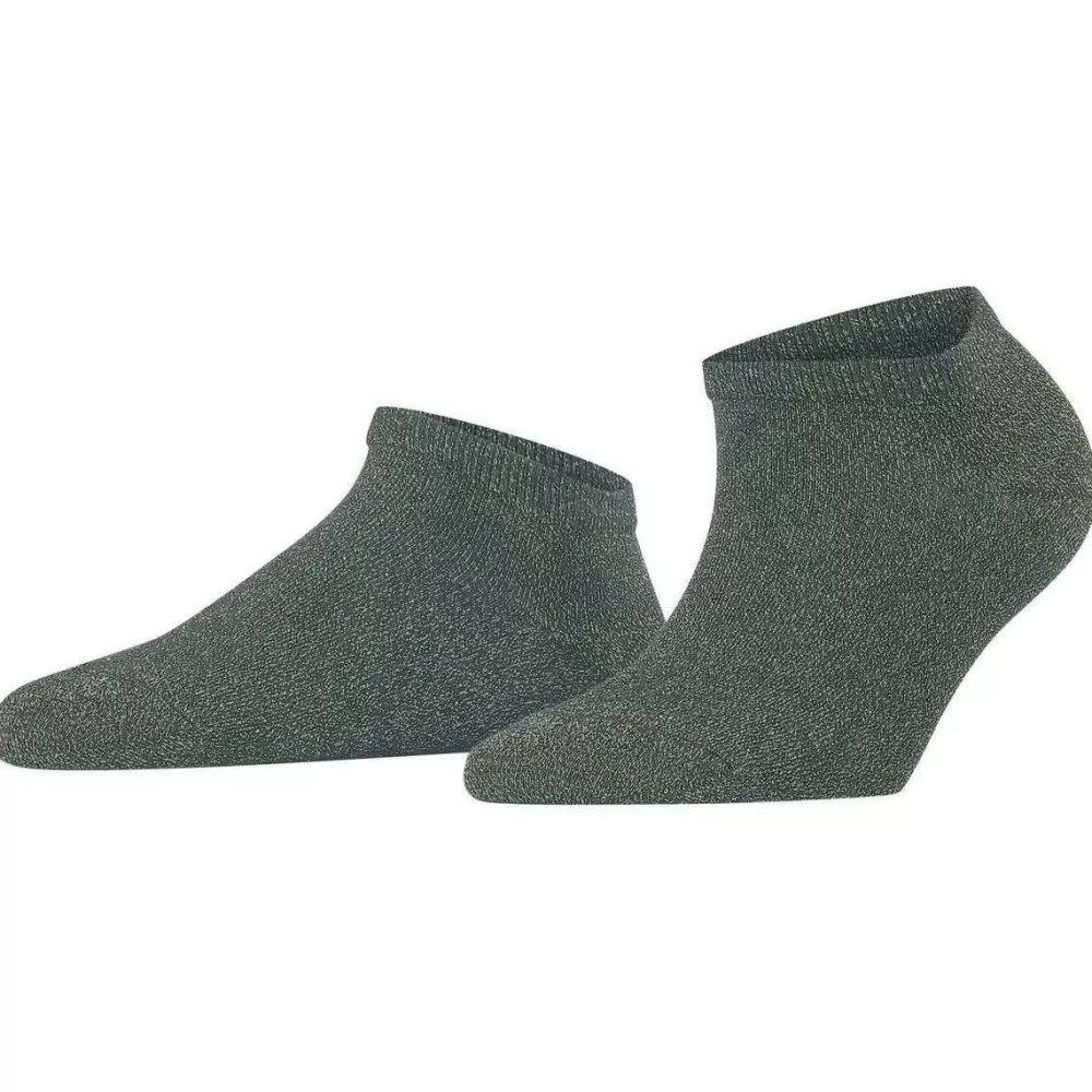 Falke Women's Socks^Grey Shiny Sneaker Socks