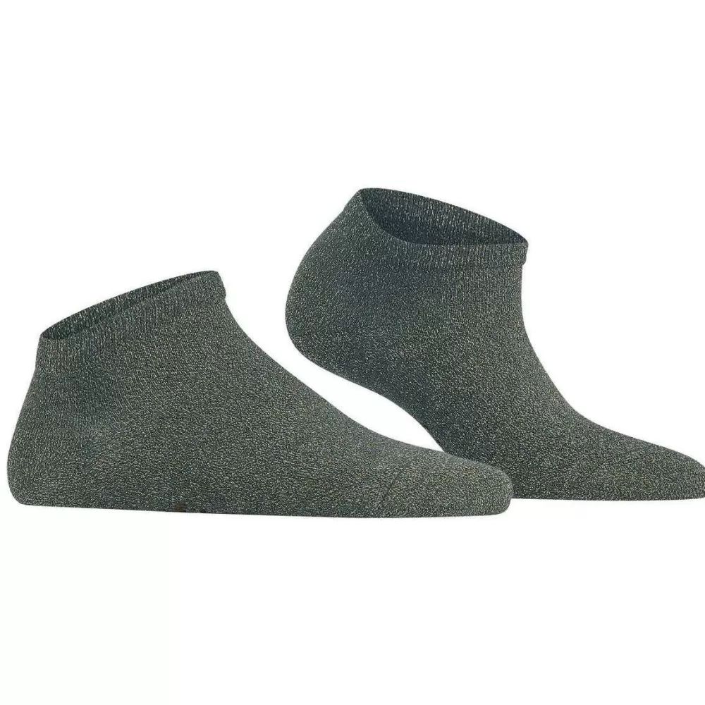 Falke Women's Socks^Grey Shiny Sneaker Socks