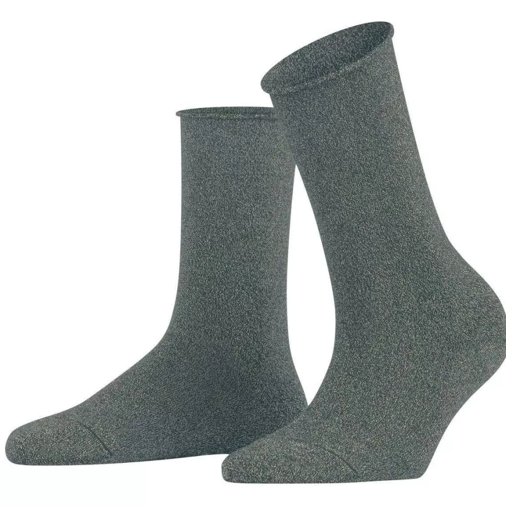 Falke Women's Socks^Grey Shiny Socks
