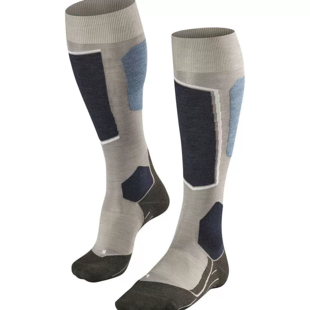 Falke Women's Socks^Grey Skiing 6 Knee High Socks