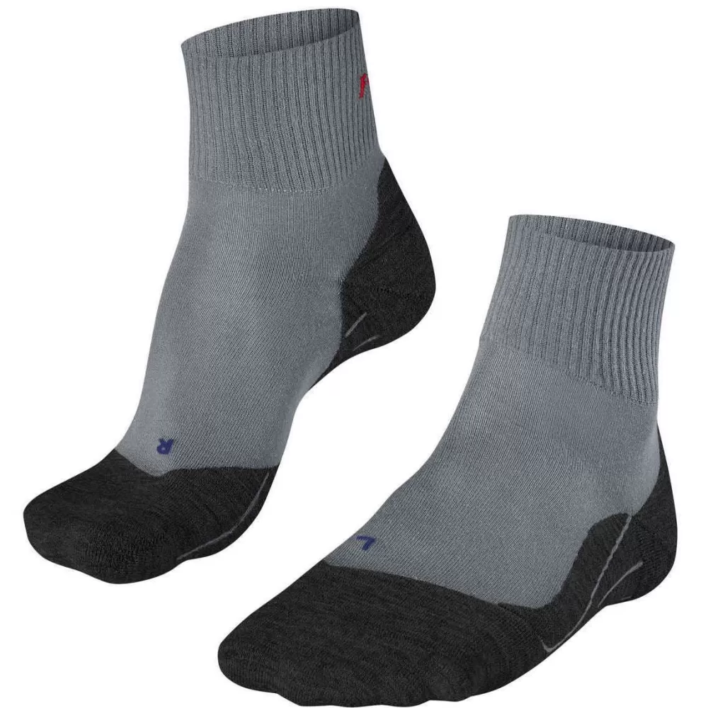 Falke Women's Socks^Grey Tk5 Wander Cool Short Socks
