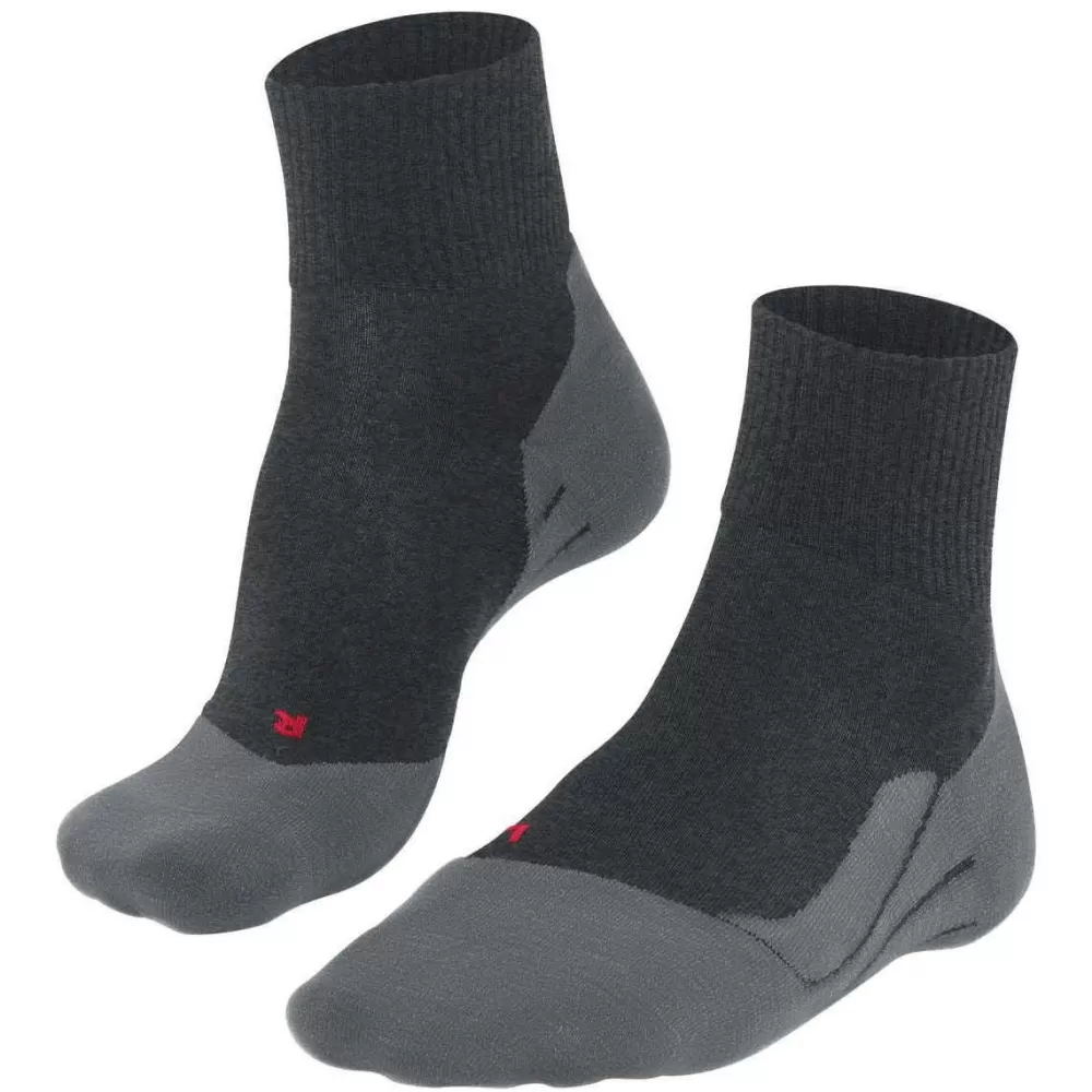 Falke Women's Socks^Grey Tk5 Wander Wool Short Socks