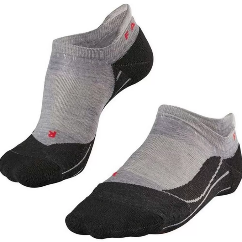 Falke Women's Socks^Grey Trekking 5 Invisible No Show Socks