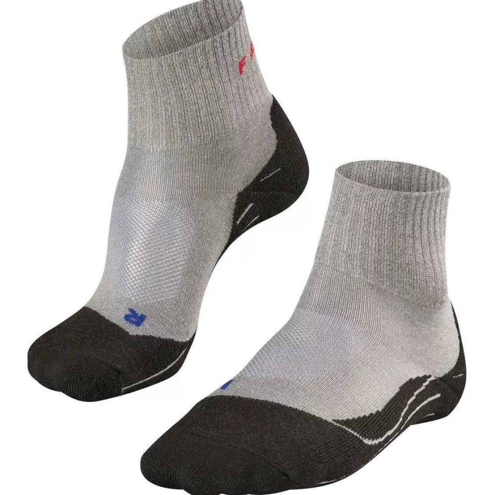 Falke Women's Socks^Grey Trekking 2 Medium Short Cool Socks