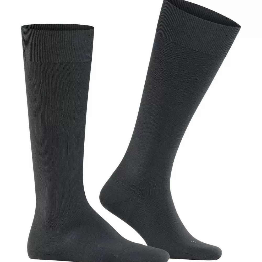 Falke Men's Socks^Grey Ultra Energizing W4 Knee High Socks